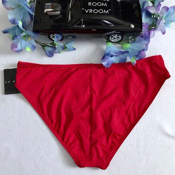 La Blanca NWT Red Bikini Swim Bottom Women 14 - Picture 4 of 10
